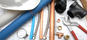 outils et pieces de reparations de plomberie de sanitaires